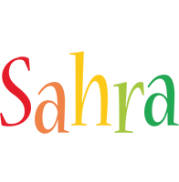Sahra birthday logo