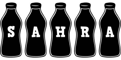 Sahra bottle logo