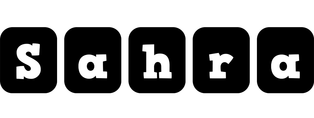 Sahra box logo