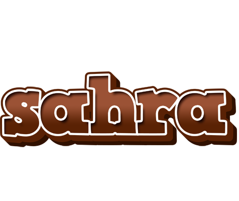 Sahra brownie logo