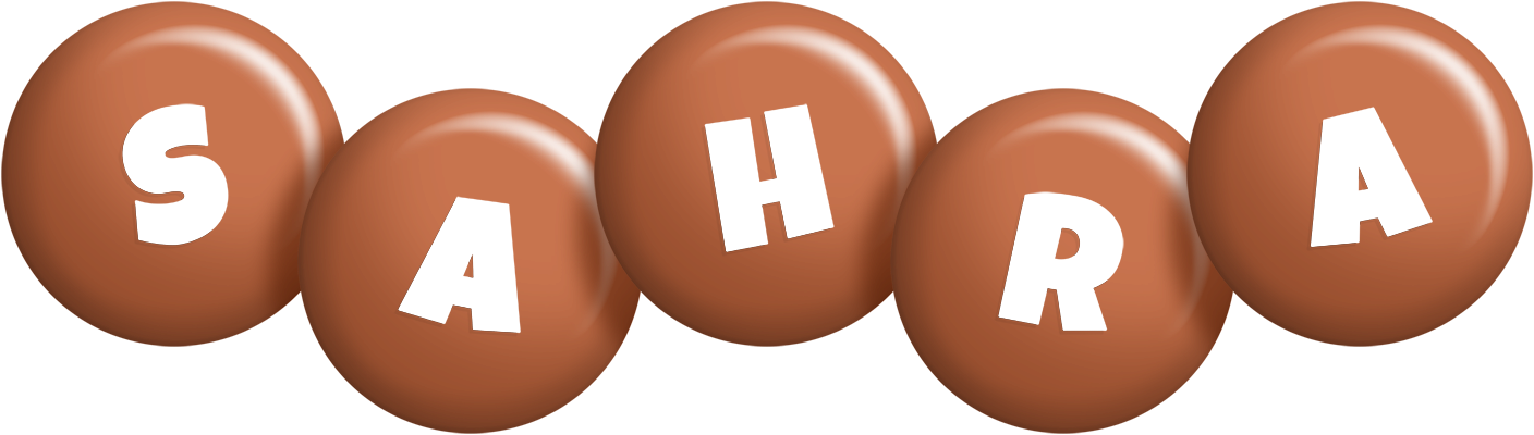 Sahra candy-brown logo