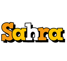 Sahra cartoon logo