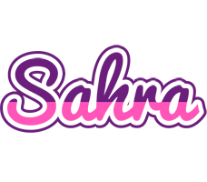 Sahra cheerful logo