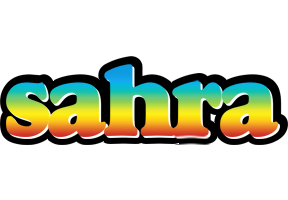 Sahra color logo