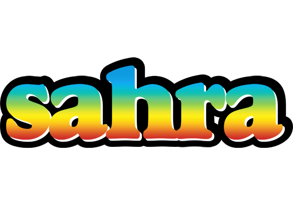 Sahra color logo