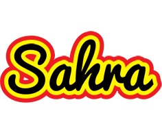 Sahra flaming logo