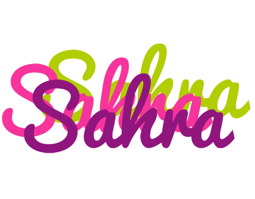 Sahra flowers logo