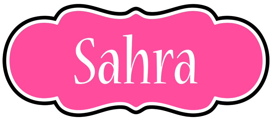 Sahra invitation logo