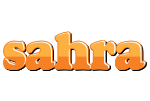 Sahra orange logo