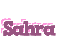 Sahra relaxing logo