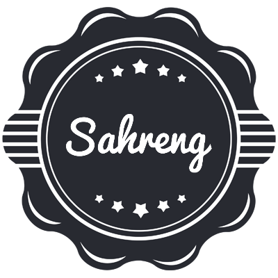 Sahreng badge logo