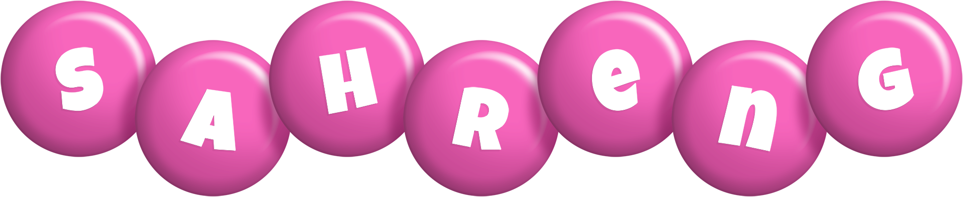 Sahreng candy-pink logo