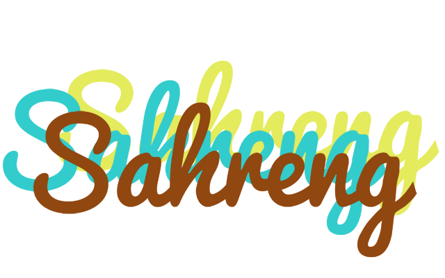 Sahreng cupcake logo
