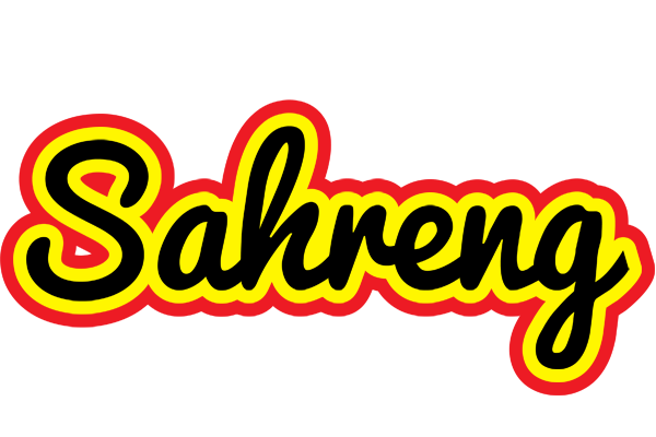 Sahreng flaming logo