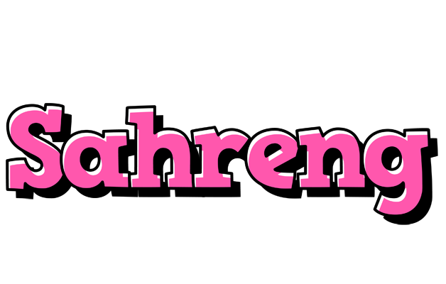 Sahreng girlish logo
