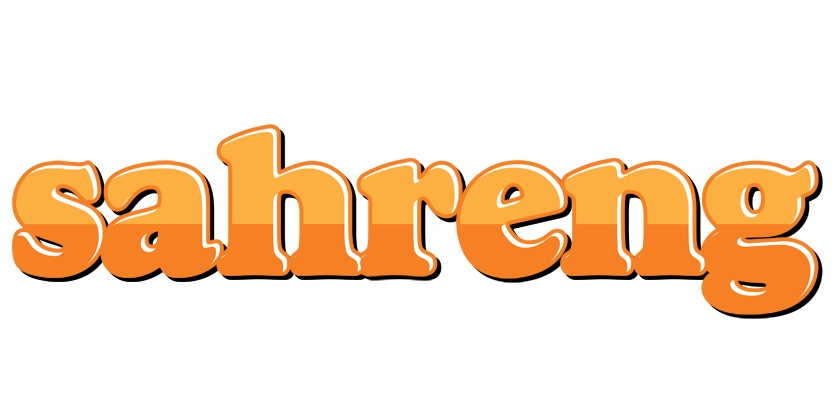 Sahreng orange logo