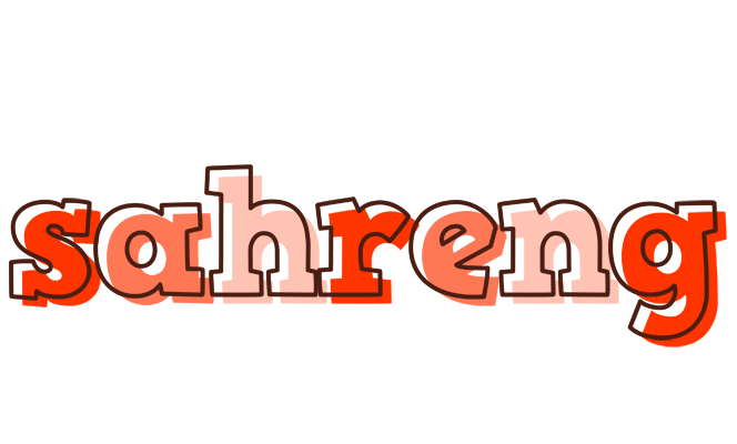Sahreng paint logo