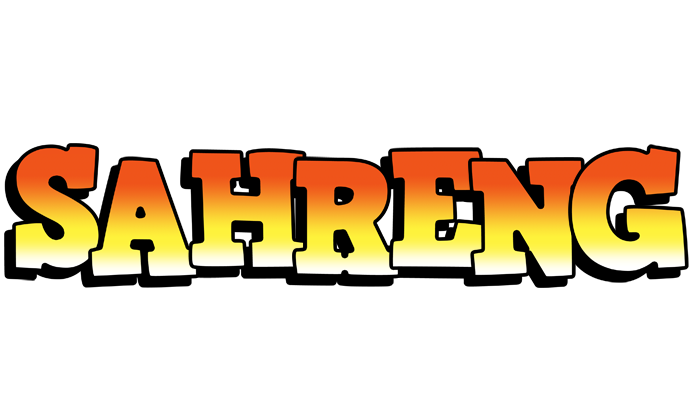 Sahreng sunset logo