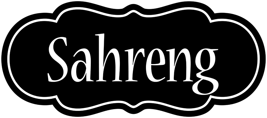 Sahreng welcome logo