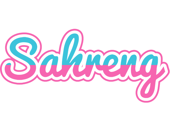 Sahreng woman logo