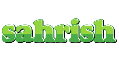 Sahrish apple logo