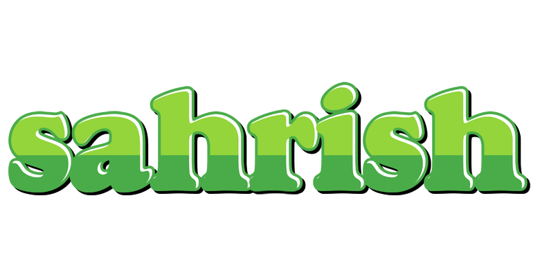 Sahrish apple logo