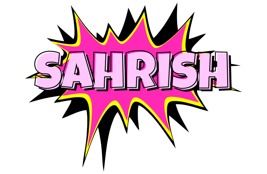 Sahrish badabing logo
