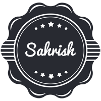 Sahrish badge logo