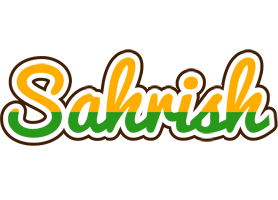 Sahrish banana logo