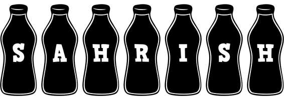 Sahrish bottle logo