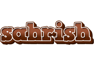 Sahrish brownie logo