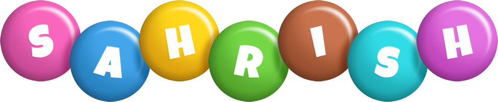 Sahrish candy logo