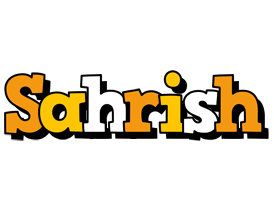Sahrish cartoon logo