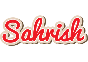 Sahrish chocolate logo