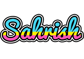 Sahrish circus logo