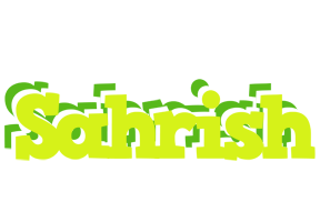 Sahrish citrus logo