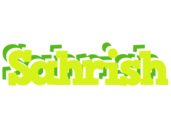 Sahrish citrus logo