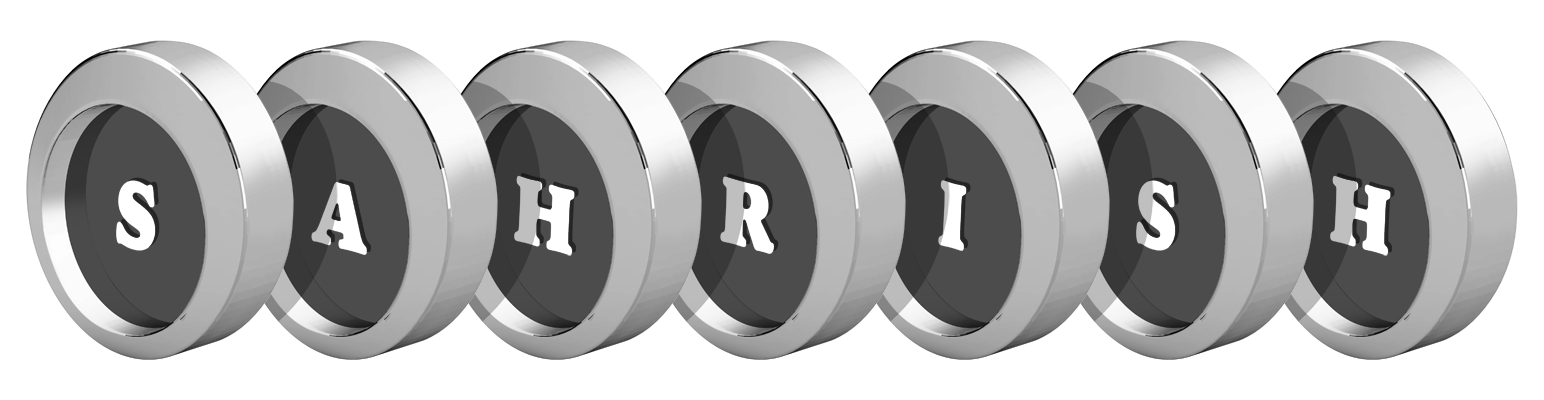 Sahrish coins logo