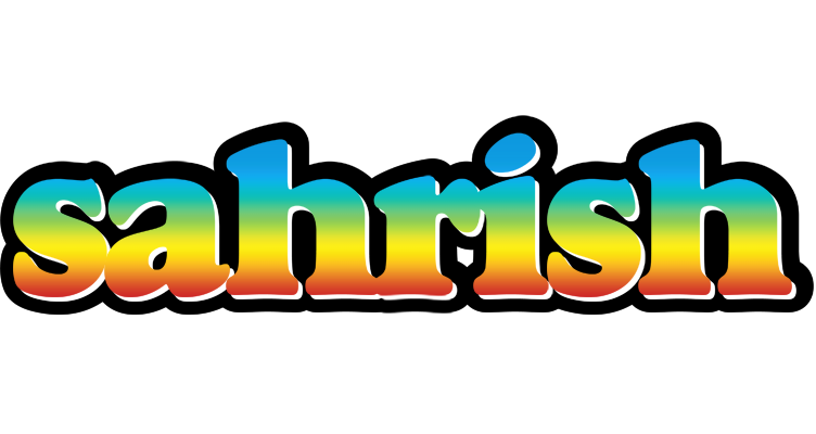 Sahrish color logo