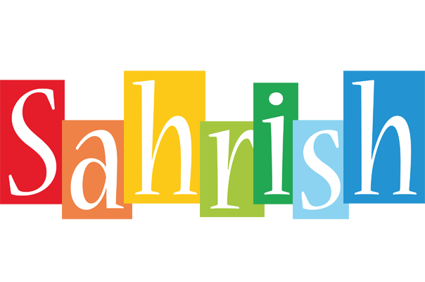 Sahrish colors logo