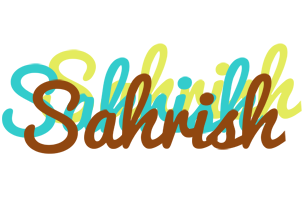 Sahrish cupcake logo
