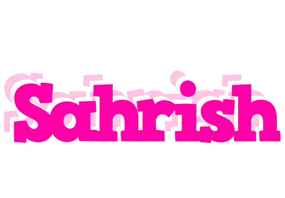Sahrish dancing logo