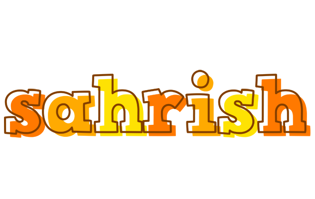 Sahrish desert logo