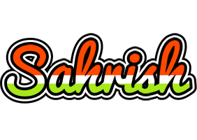 Sahrish exotic logo