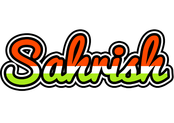 Sahrish exotic logo