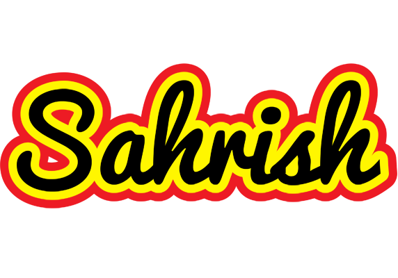 Sahrish flaming logo