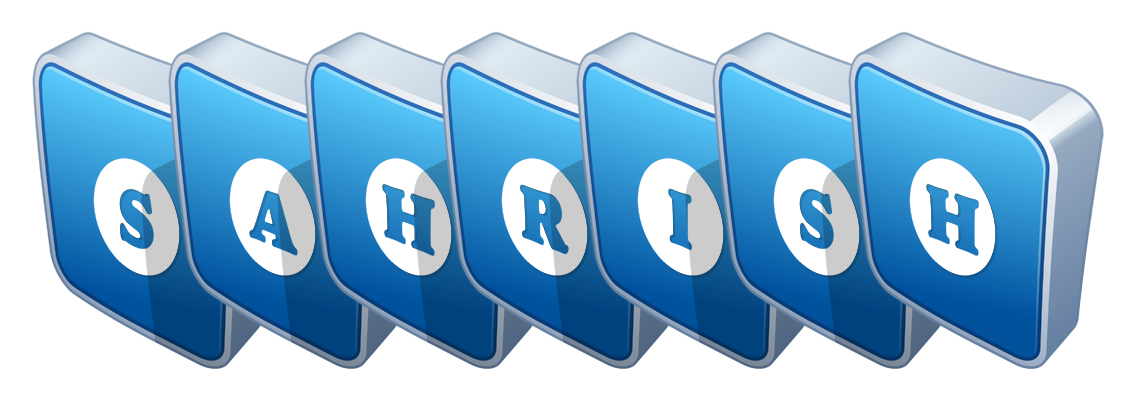Sahrish flippy logo