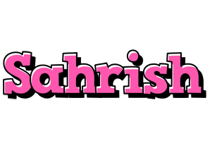 Sahrish girlish logo