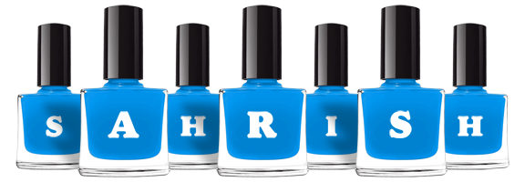 Sahrish glossy logo