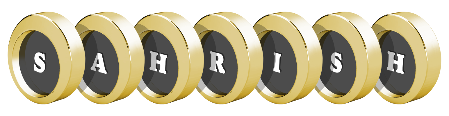 Sahrish gold logo